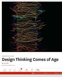 2015 11 09 HBR Design Thinking Comes of Age