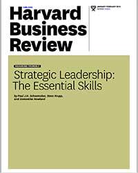 Strategic Leadership The Essential Skills
